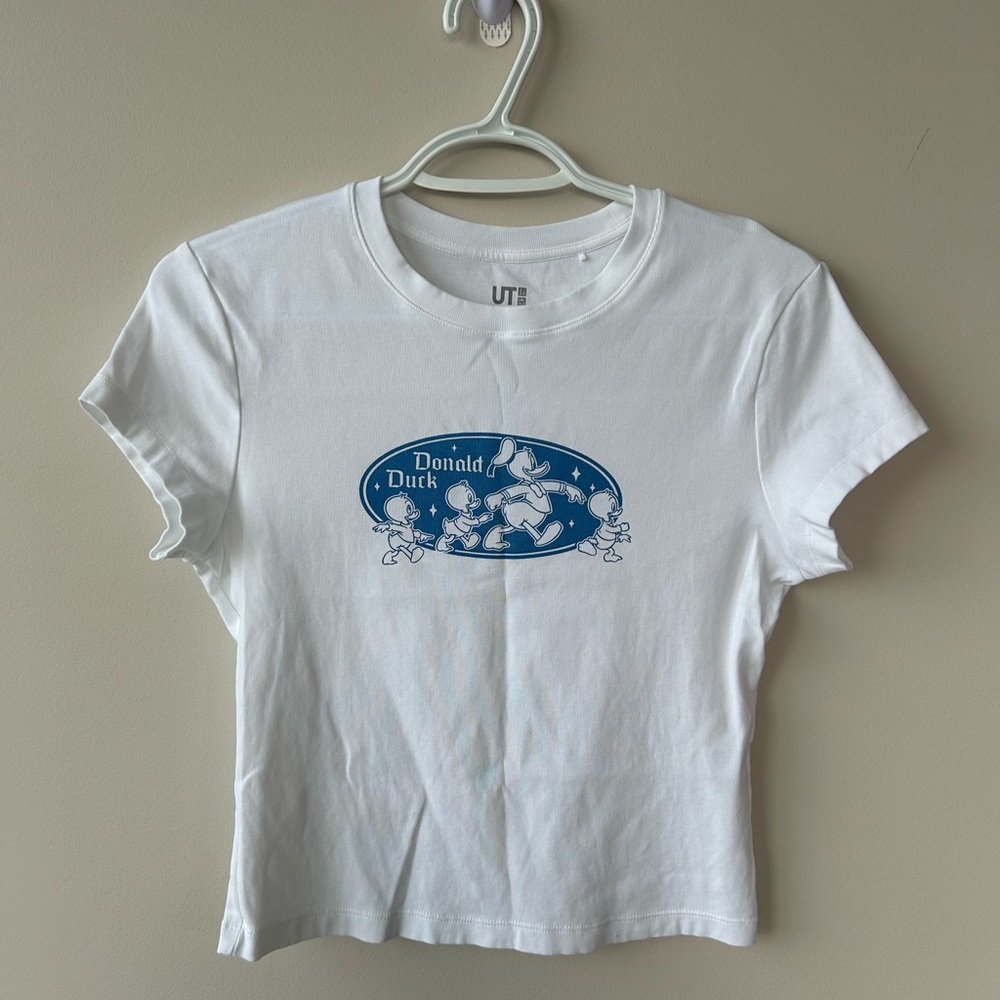Uniqlo Donald Duck Disney Mini T-shirt, Size Small